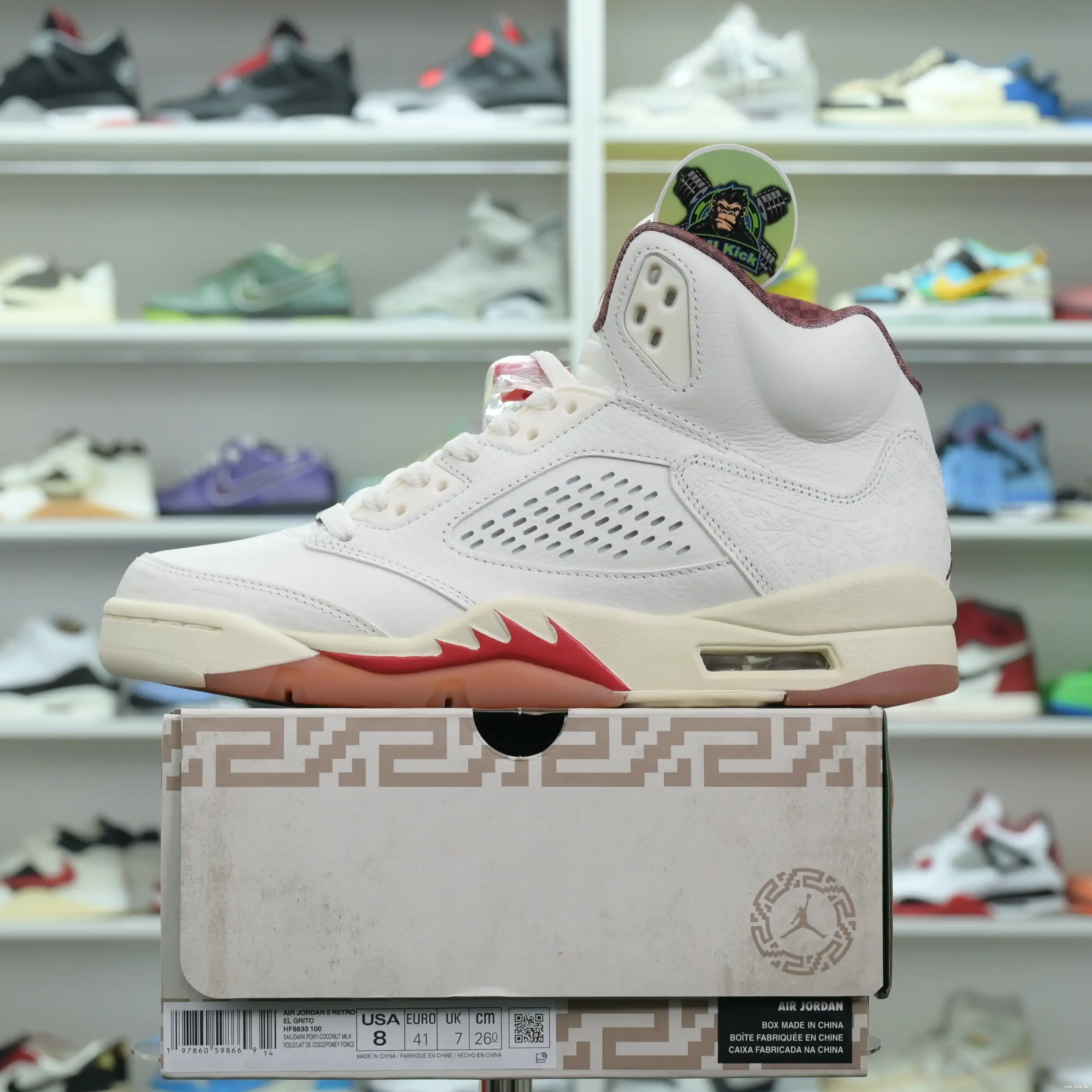 GRITO” Air Jordan 5“EL Kimikick Jordan 0819